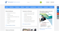 Desktop Screenshot of deventeronderneemt.nl